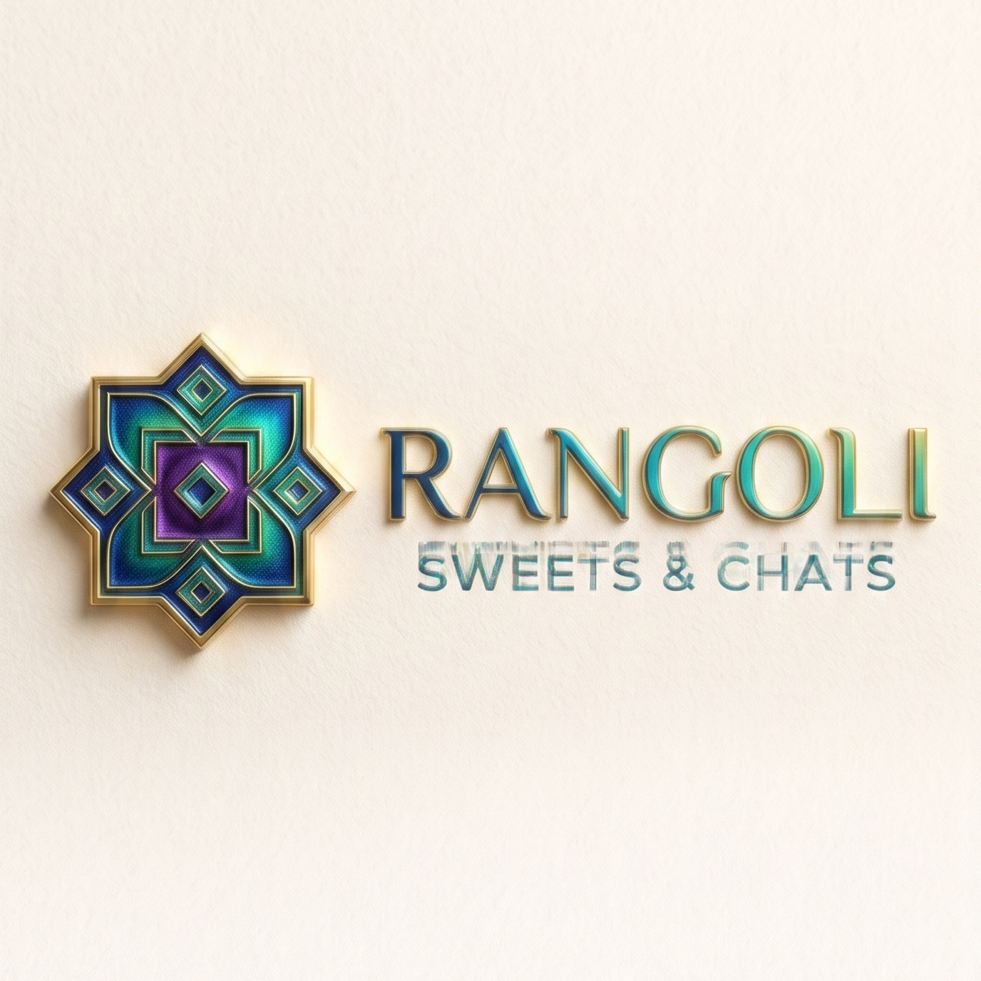 Rangoli Sweets & Chaats Logo